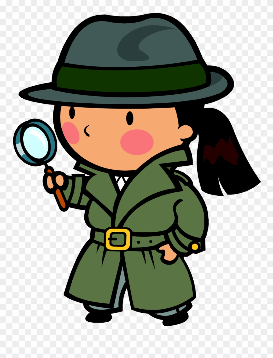 detective clipart scavenger hunt