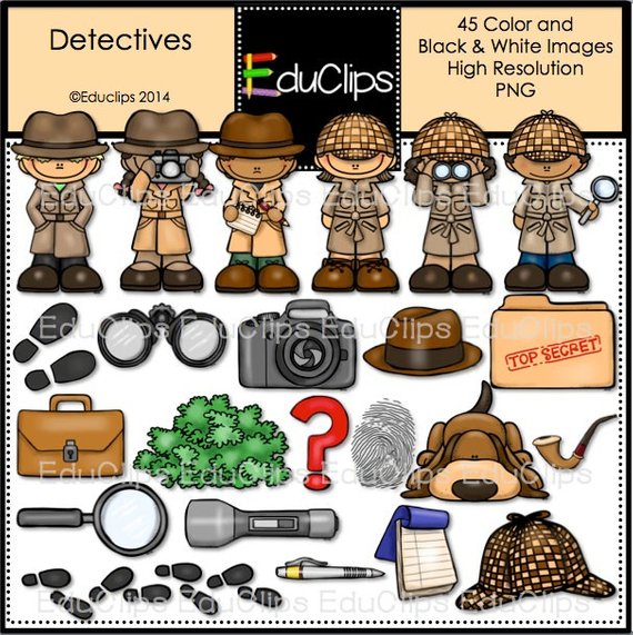 detective clipart science