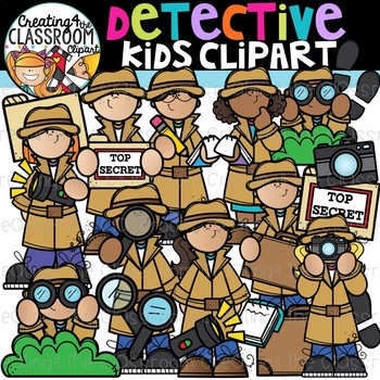 Spy worksheets teaching resources. Detective clipart secret agent kid