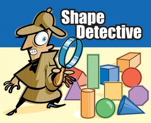 detective clipart shape