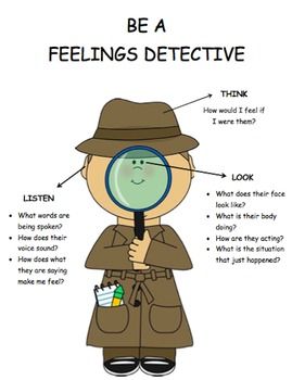 detective clipart story theme