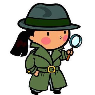 Detective clipart woman. Girl free download best
