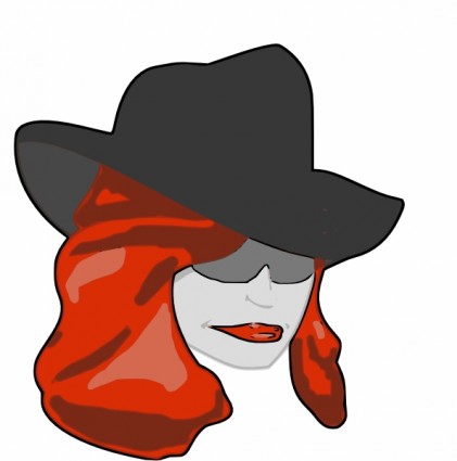 Detective clipart woman. Female clip art panda