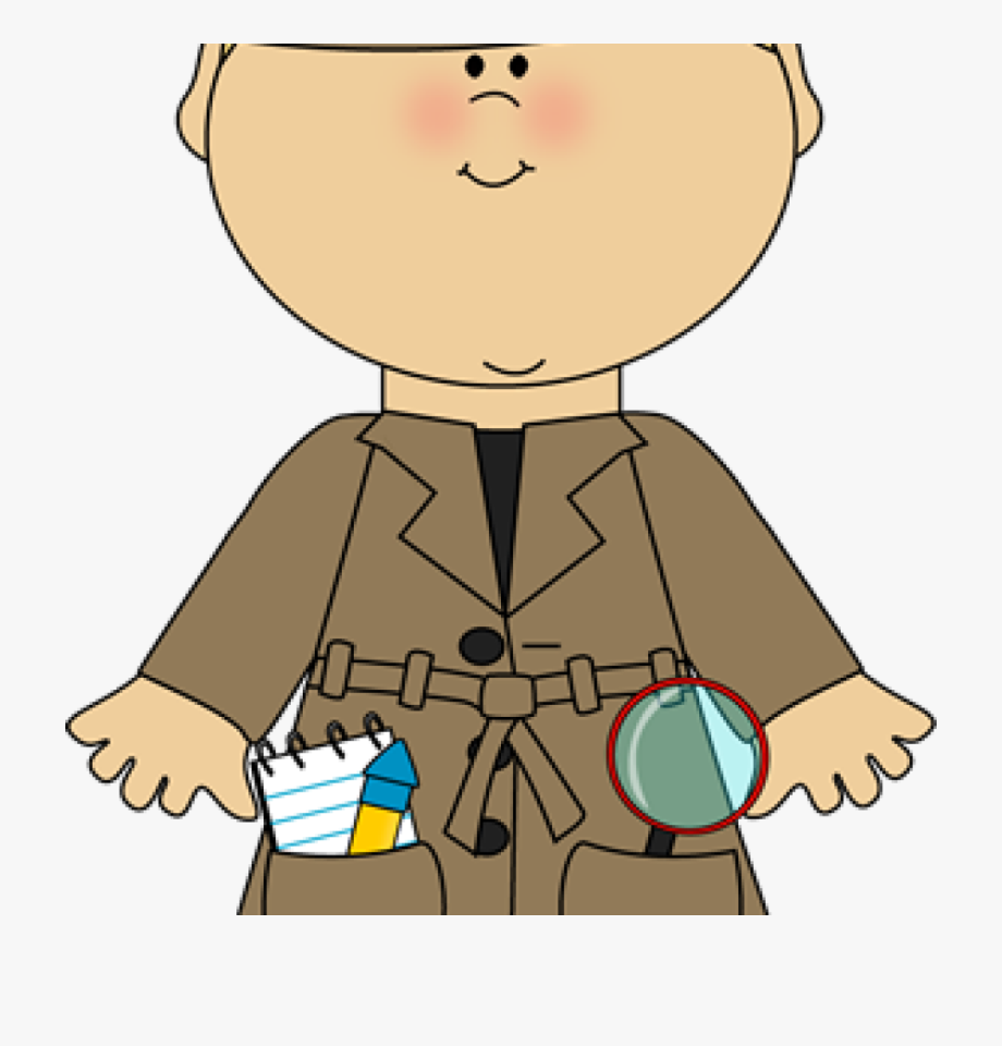 detective clipart word
