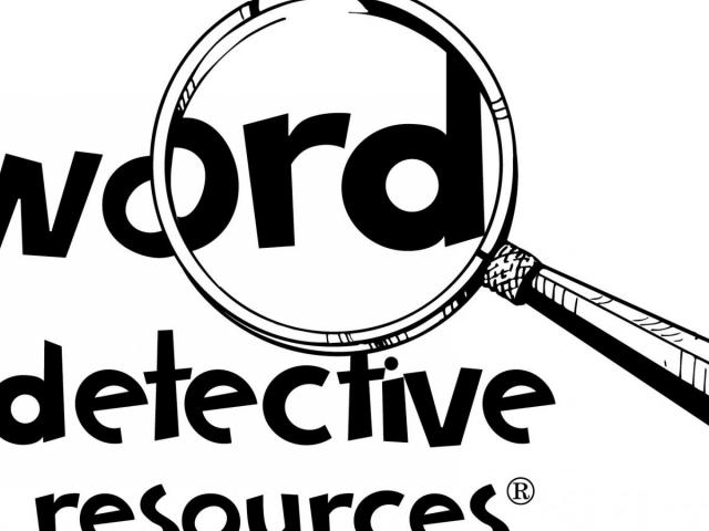 detective clipart word