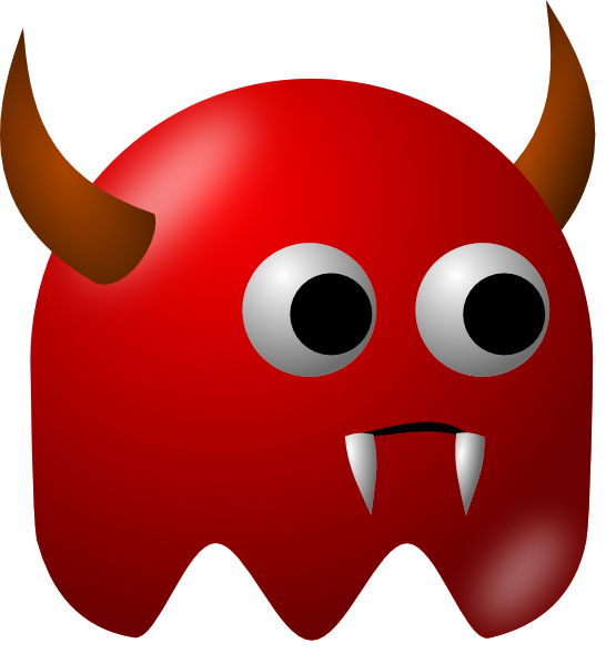 devil clipart angry