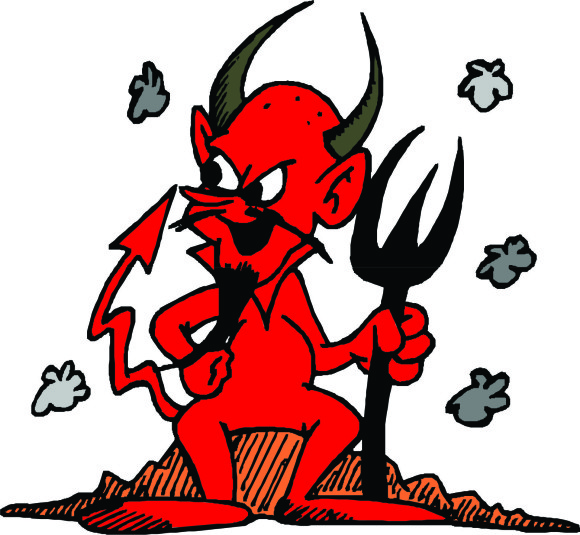 devil clipart cartoon