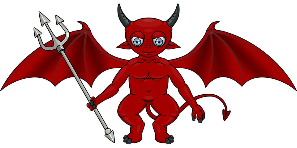 devil clipart drawing