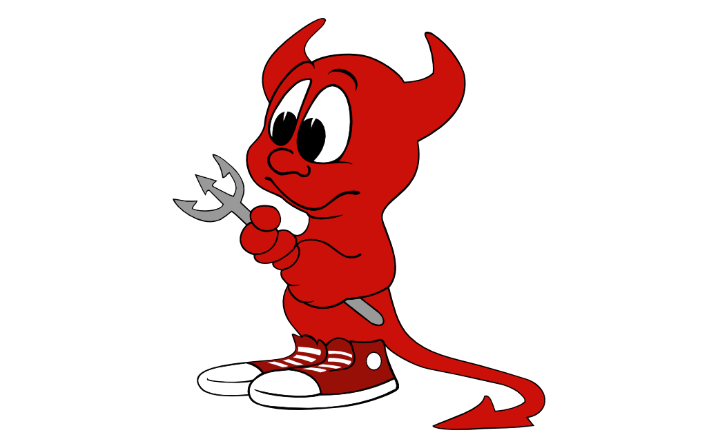Beastie fcitallinn com. Devil clipart freebsd