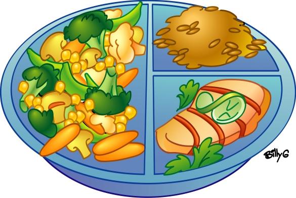 meal clipart plate food