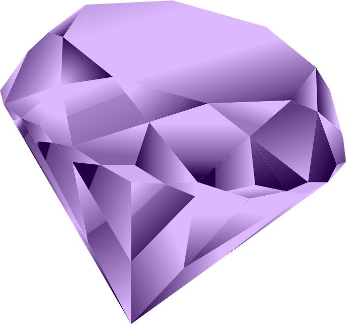 diamond clipart amethyst