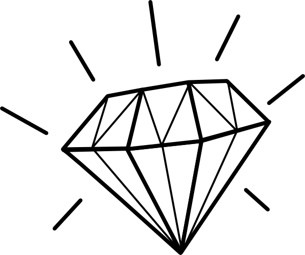 Diamonds clipart diamond stone. Free cartoon download clip