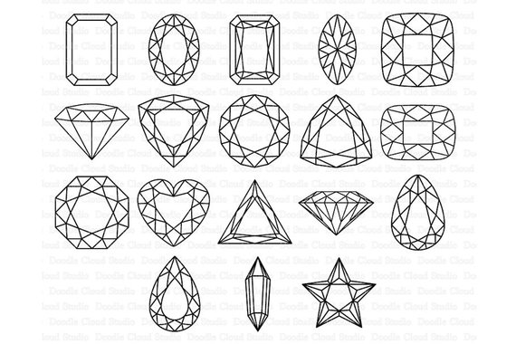 Gems svg precious files. Diamond clipart diamond stone