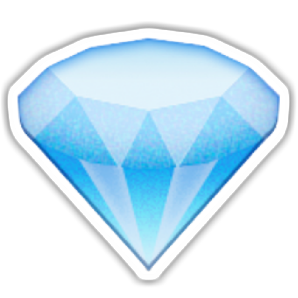 diamond clipart emoji