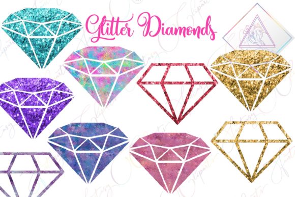 diamond clipart glitter