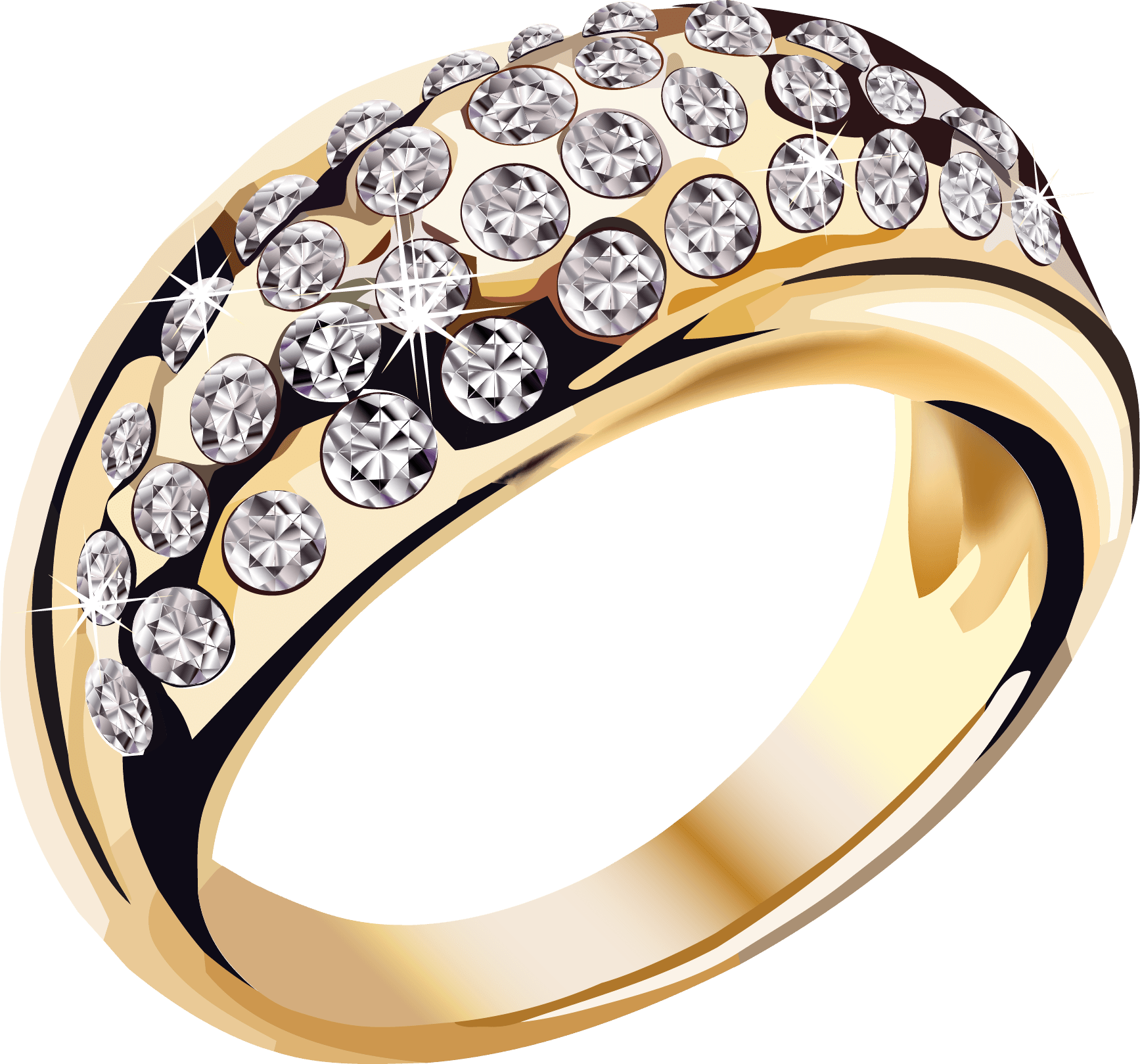 Engagement clipart bling ring. Gold diamonds jewelry transparent