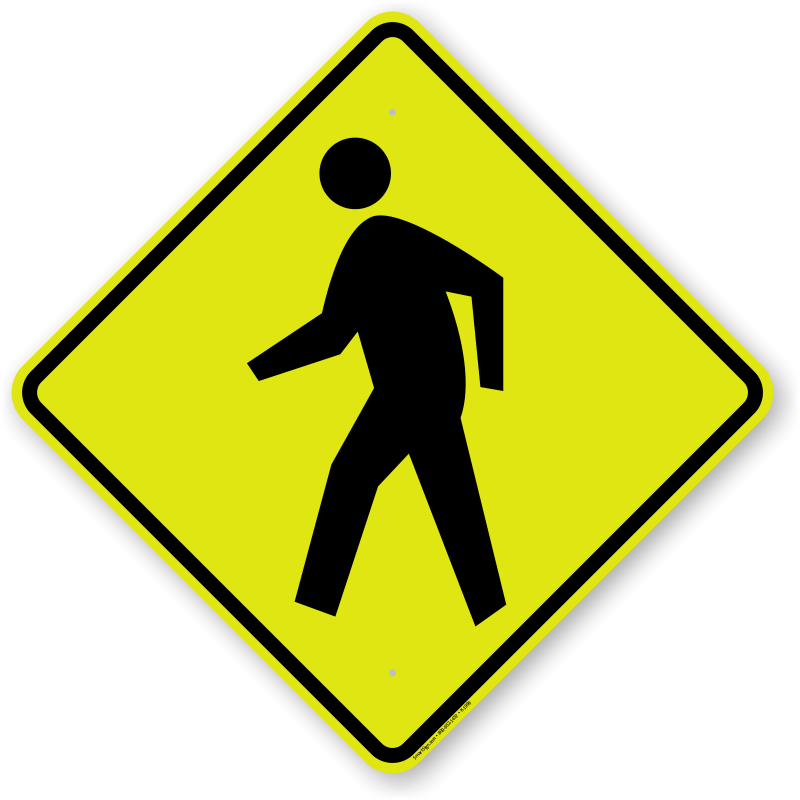 diamond clipart road sign