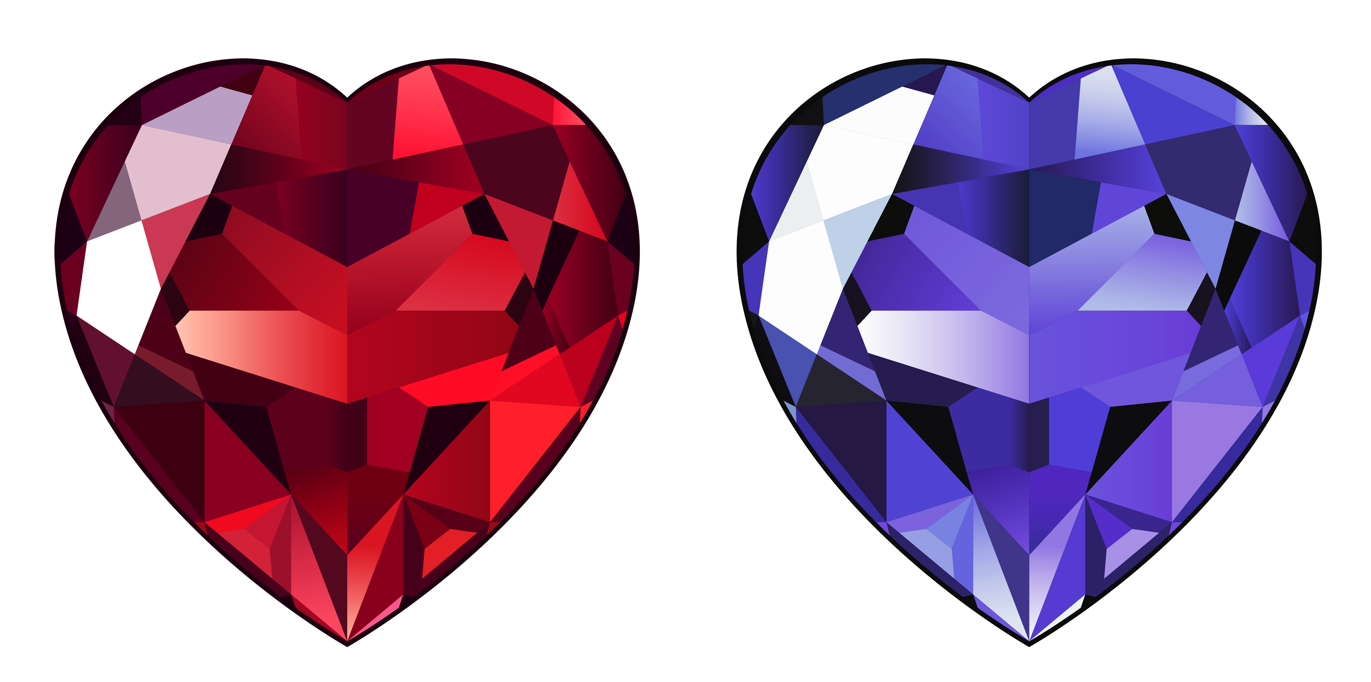 Transparent diamond png gallery. Hearts clipart purple