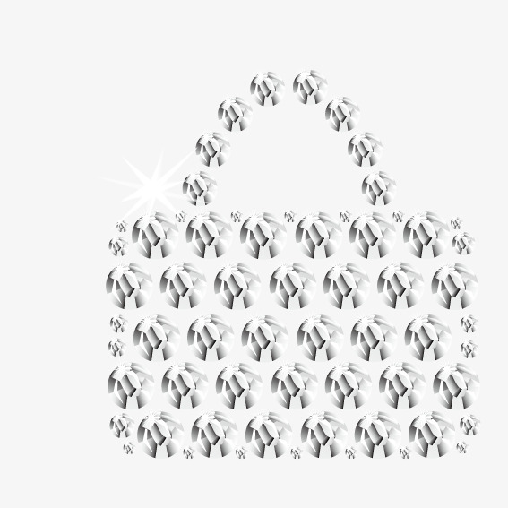 Diamonds clipart bag. Of vector art png