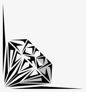 Diamond border png transparent. Diamonds clipart banner