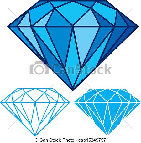 diamonds clipart drawn