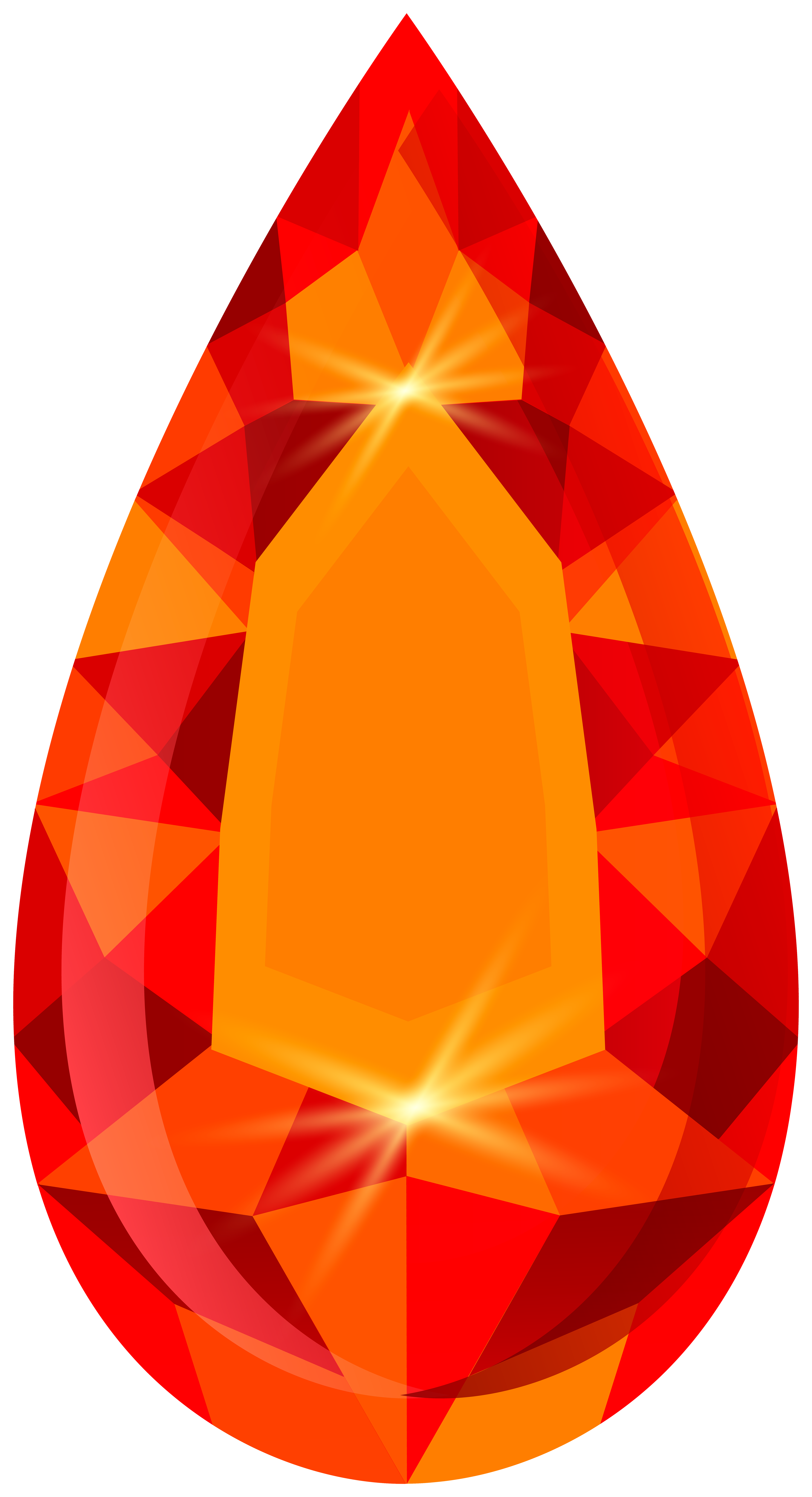 diamonds clipart orange diamond