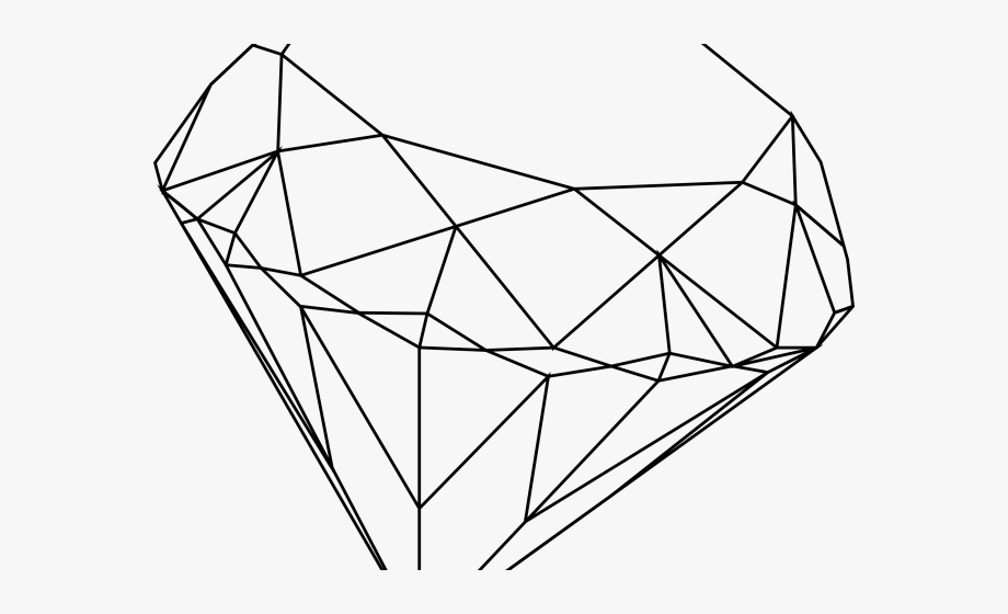 Diamond illustration line drawing. Diamonds clipart sketch