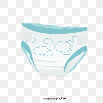 diapers clipart vector