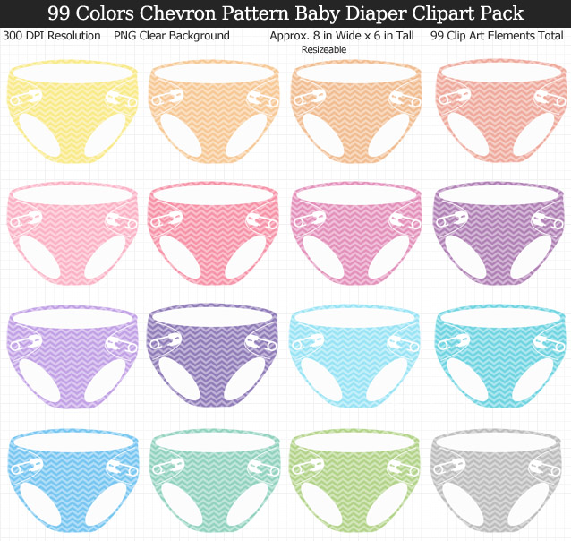 diapers clipart border