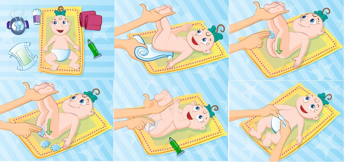 diapers clipart diaper change