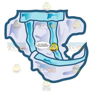 diaper clipart disposable diaper