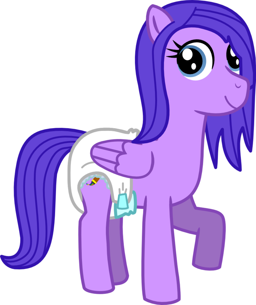 Arcana pallette with her. Purple clipart diaper