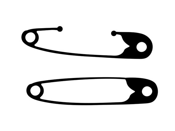 pin clipart safety pin