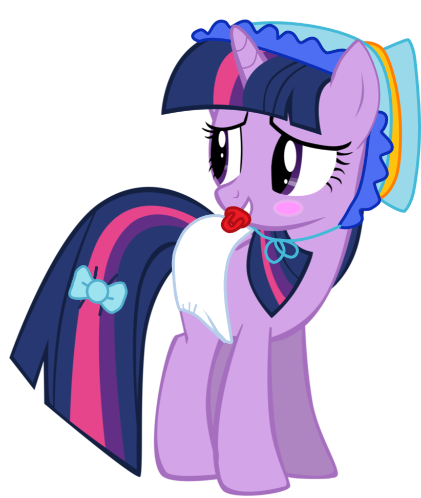 Diaper clipart used diaper. Twilight sparkle costume blushed