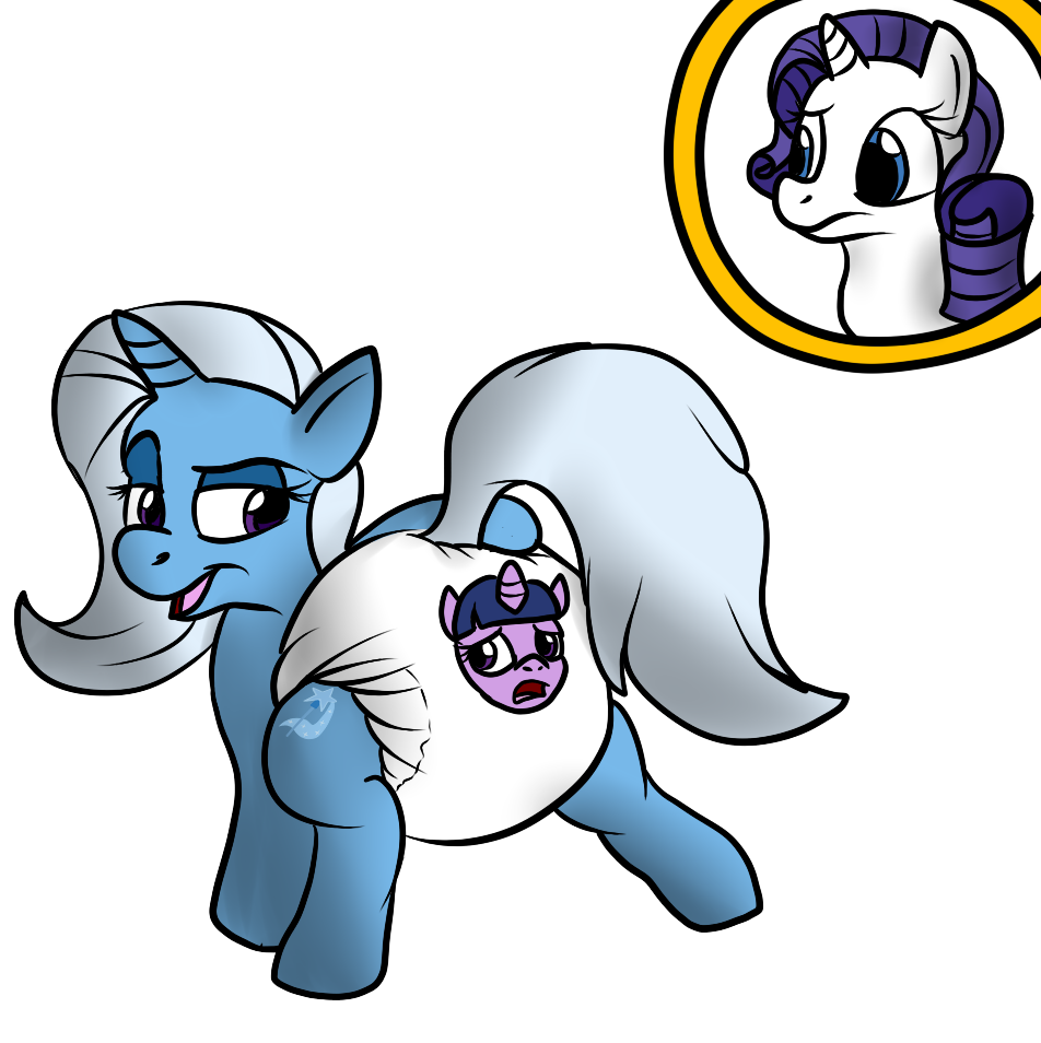 Diapers clipart full diaper. Trixie s transformation spell