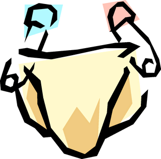 diapers clipart nappy