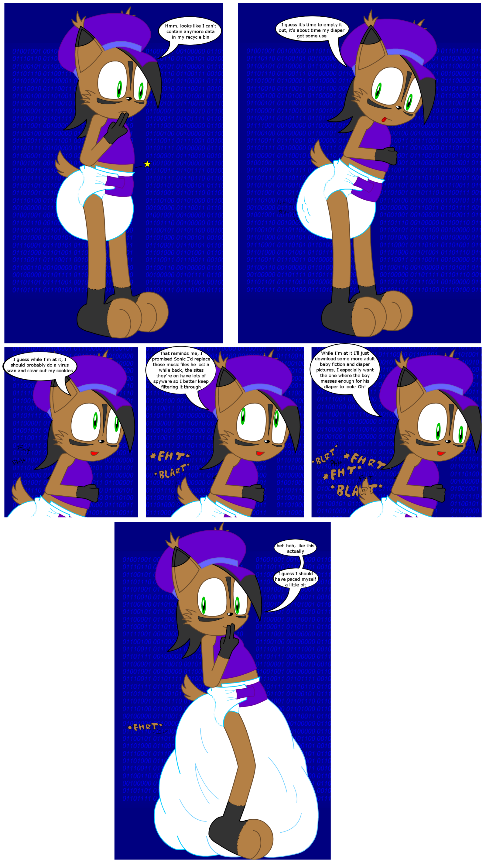 Nicole s multitasking problem. Diapers clipart purple