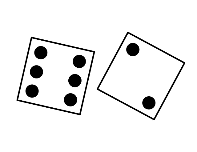 Dice clipart 2 dice. Pair etc 