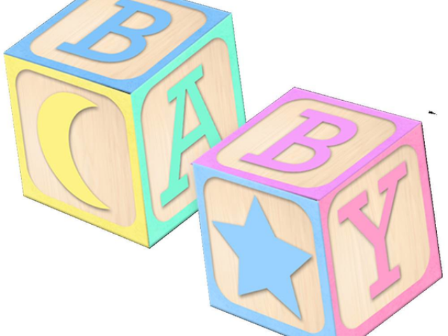 dice clipart baby