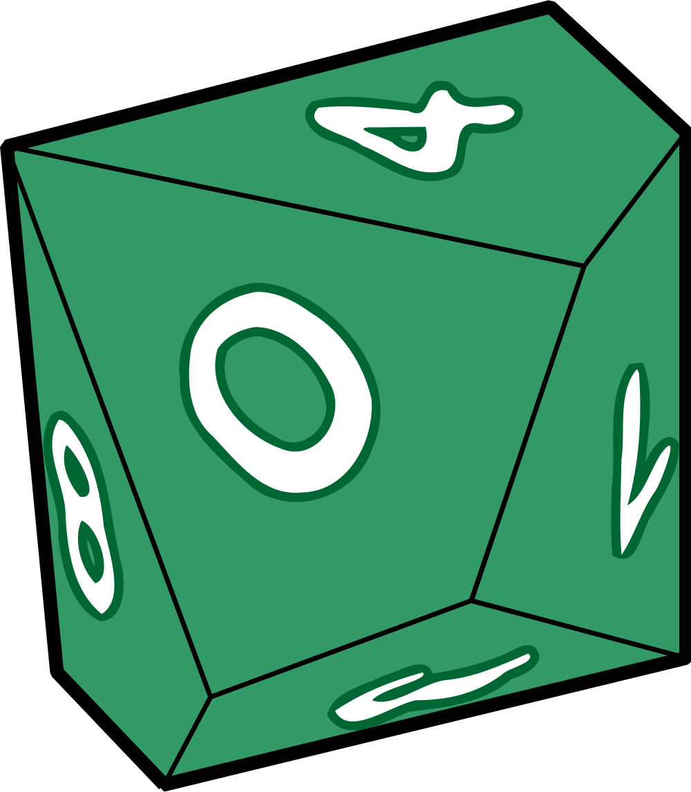 dice clipart colored dice