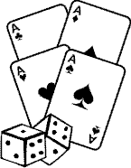 dice clipart dice card