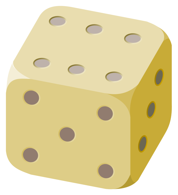 Dice clipart dice side. Collection of free cliparts