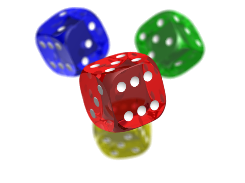 dice clipart experimental probability