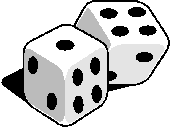 dice clipart experimental probability