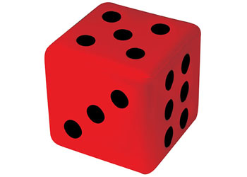 Soft dot sided mm. Dice clipart foam dice