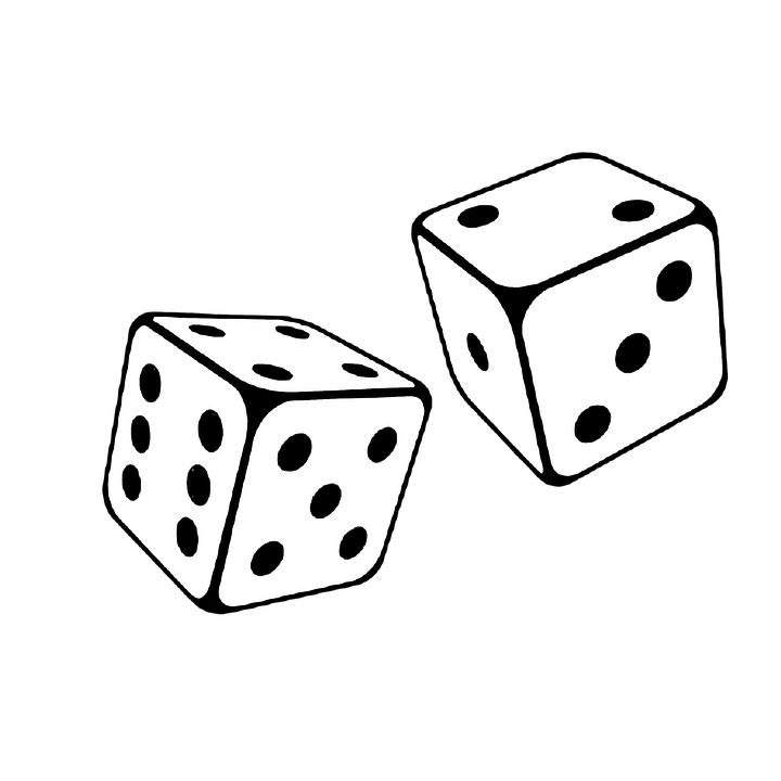 game clipart dice
