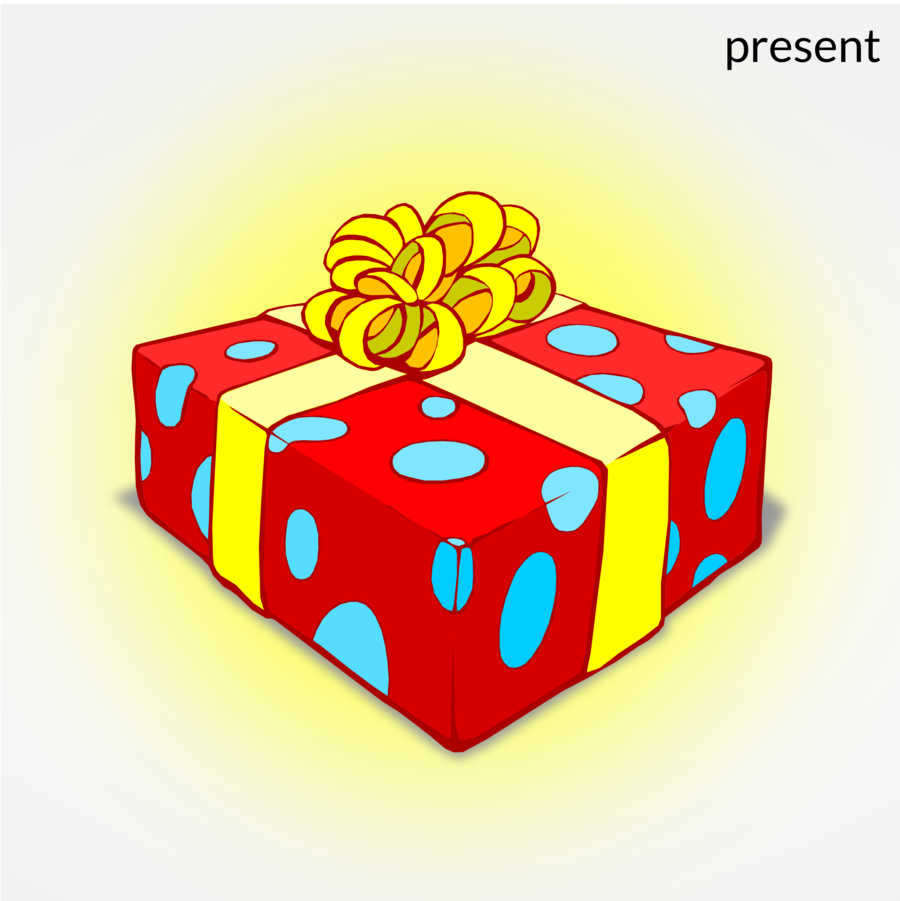 dice clipart gift