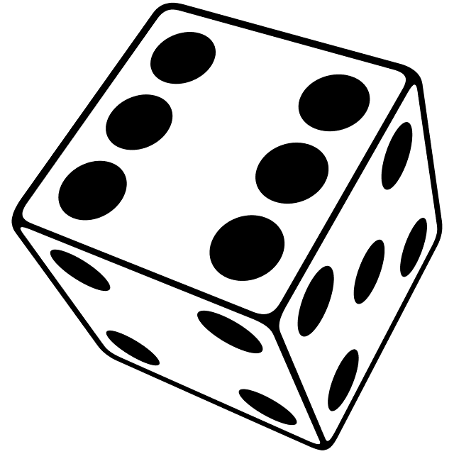 dice clipart possibility