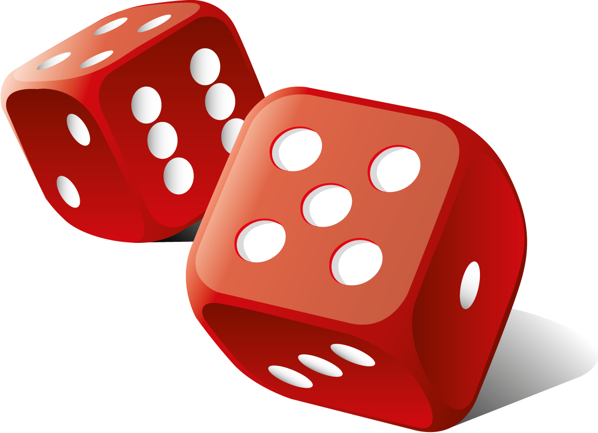 play clipart dice game