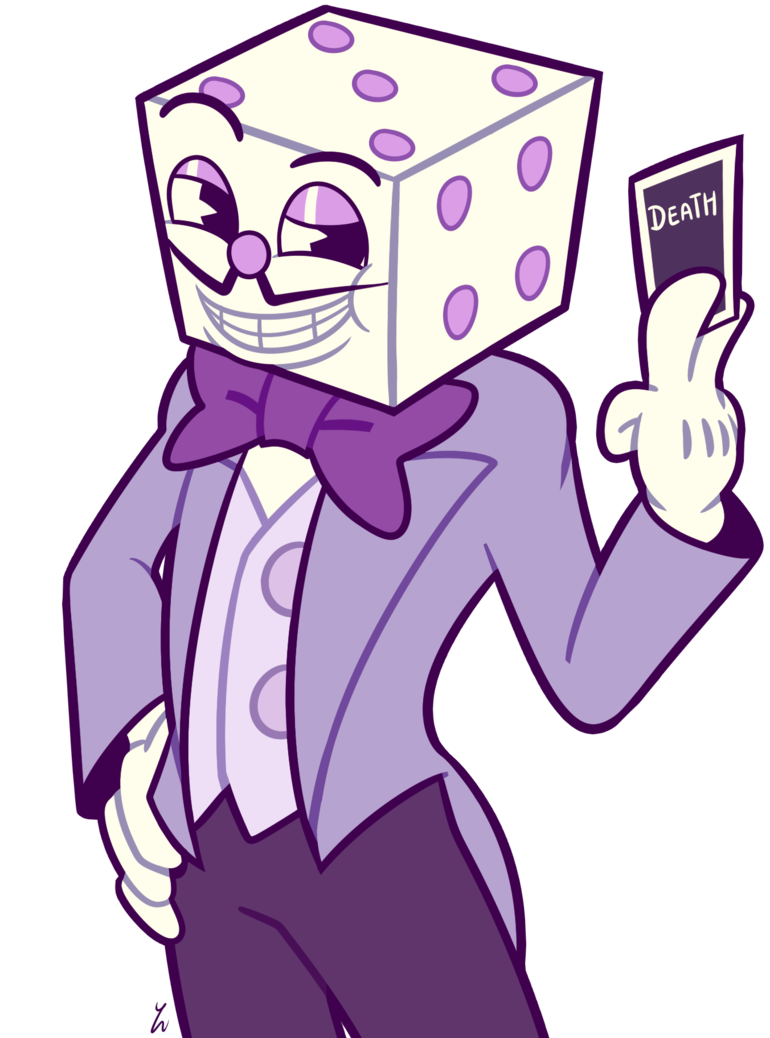 dice clipart purple